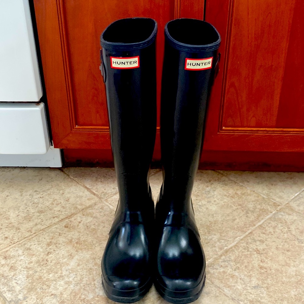 Hunter Black Women's Winter & Rain Boots